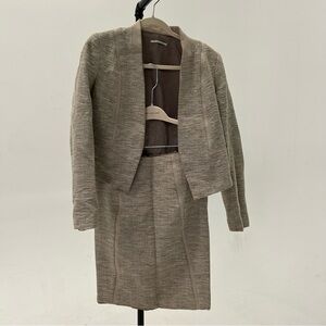 Tahari Beige Women's Jacket & Skirt Set